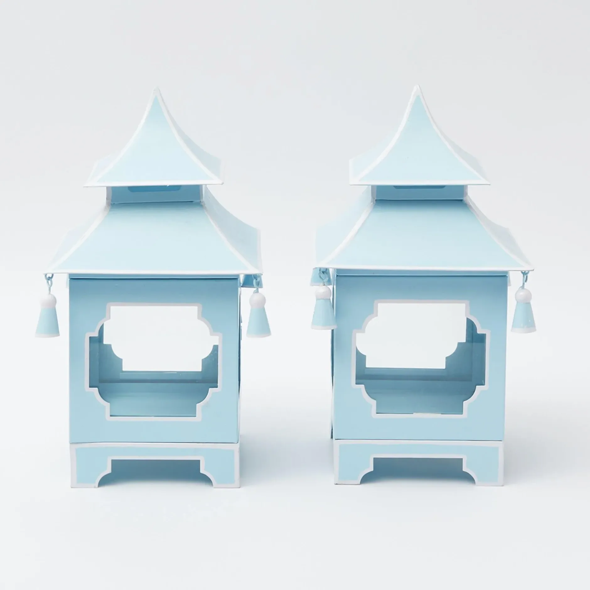 Discount Mrs. Alice Powder Blue Pagoda Lantern