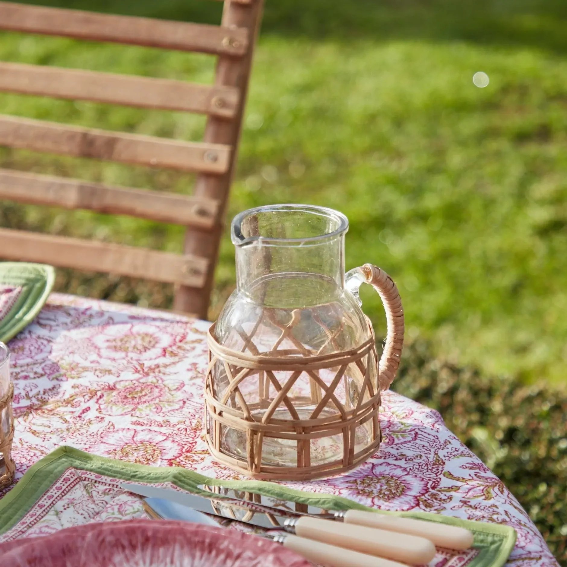 Online Mrs. Alice Raffia Jug