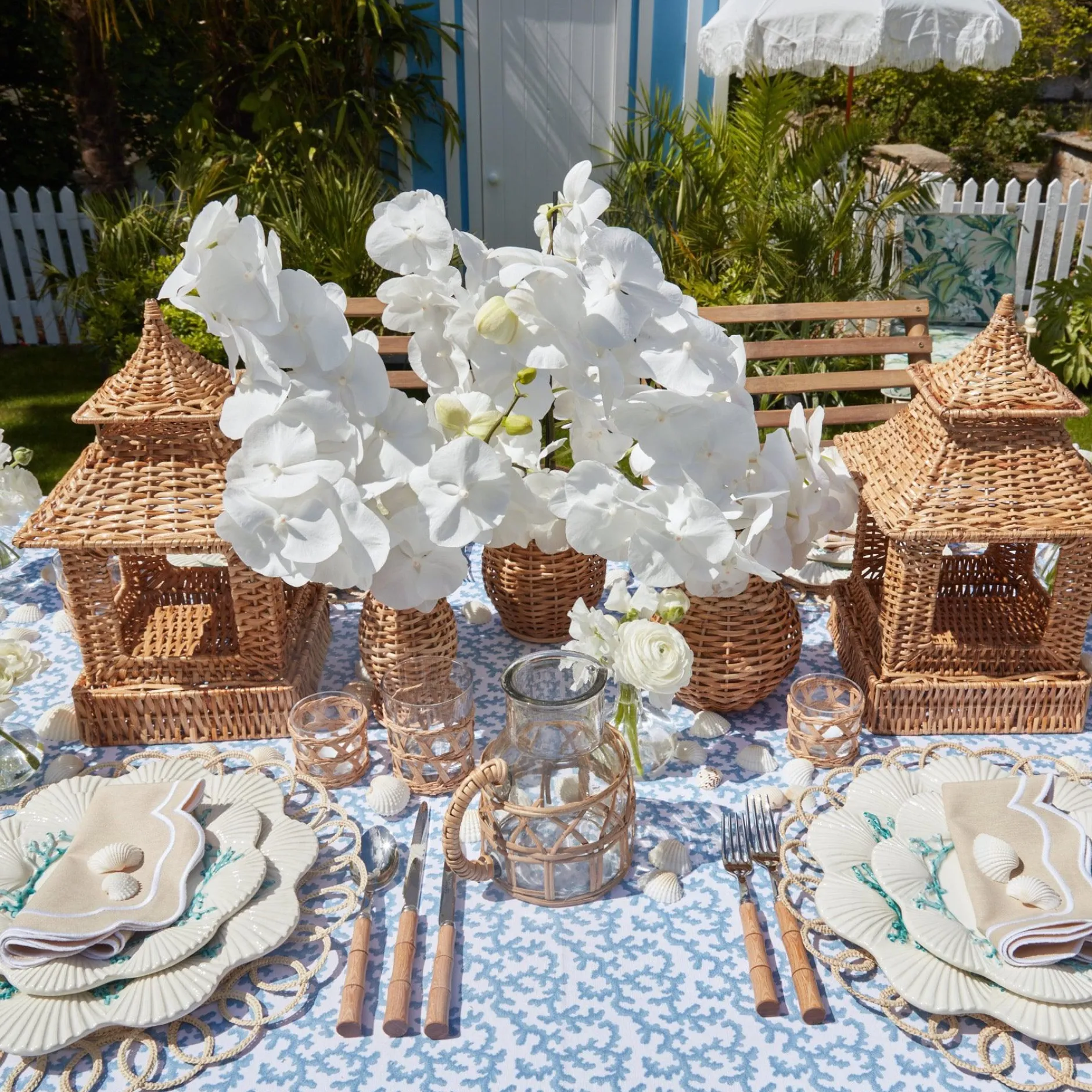 Online Mrs. Alice Raffia Jug