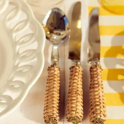 Best Mrs. Alice Rattan Cutlery (5 Piece)