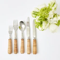 Best Mrs. Alice Rattan Cutlery (5 Piece)