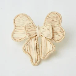 Outlet Mrs. Alice Rattan Napkin Bows (Set Of 4)
