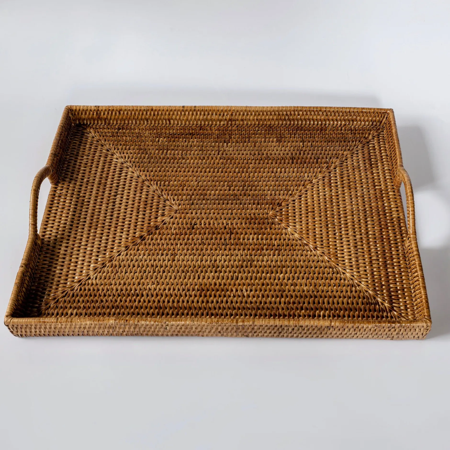 New Mrs. Alice Rattan Tray
