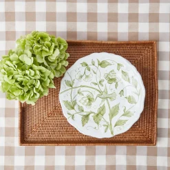 New Mrs. Alice Rattan Tray