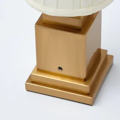 Hot Mrs. Alice Rechargeable Table Lamp & Shade