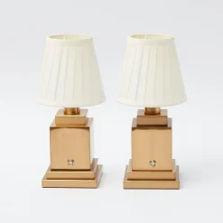 Hot Mrs. Alice Rechargeable Table Lamp & Shade