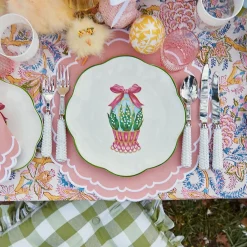 Sale Mrs. Alice Scalloped Easter Dinner Plate