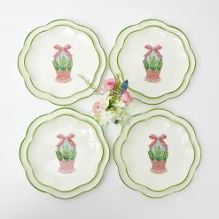 Online Mrs. Alice Scalloped Easter Starter Plates (Set Of 4)