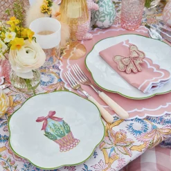 Online Mrs. Alice Scalloped Easter Starter Plates (Set Of 4)