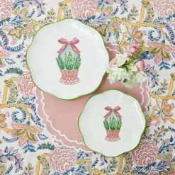Online Mrs. Alice Scalloped Easter Starter Plates (Set Of 4)
