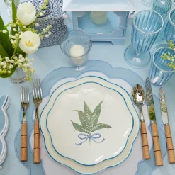 Sale Mrs. Alice Scalloped Lily Of The Valley Dinner Plate