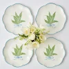 Mrs. Alice Scalloped Lily Of The Valley Dinner Plate (Set Of 4)