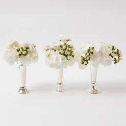 Hot Mrs. Alice Scalloped Mint Julep Vase (Set Of 3)