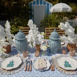 New Mrs. Alice Scalloped Pagoda Dinner Plate (Set Of 4)