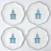 Discount Mrs. Alice Scalloped Pagoda Starter Plate (Set Of 4)