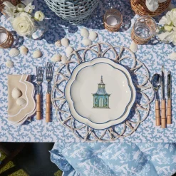 Discount Mrs. Alice Scalloped Pagoda Starter Plate (Set Of 4)