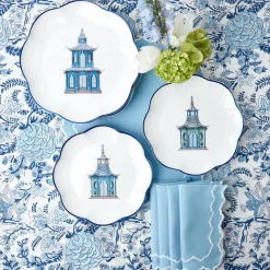 Discount Mrs. Alice Scalloped Pagoda Starter Plate (Set Of 4)