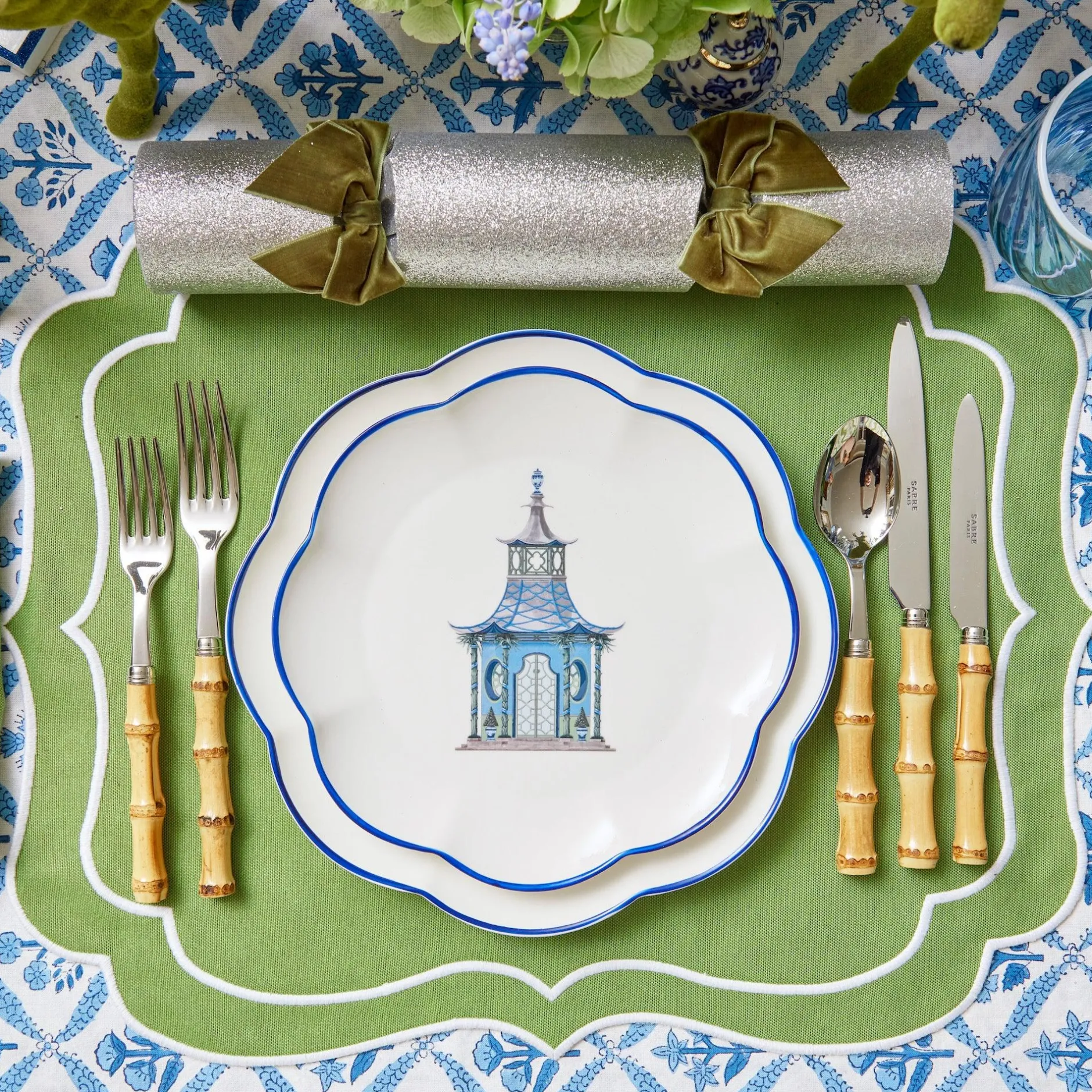 Discount Mrs. Alice Scalloped Pagoda Starter Plate (Set Of 4)