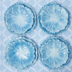 Hot Mrs. Alice Serena Cabbage Dinner & Starter Plates (Set Of 8)