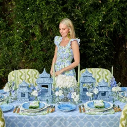 Clearance Mrs. Alice Serena Cabbage Dinner & Starter Plates (Set Of 8)