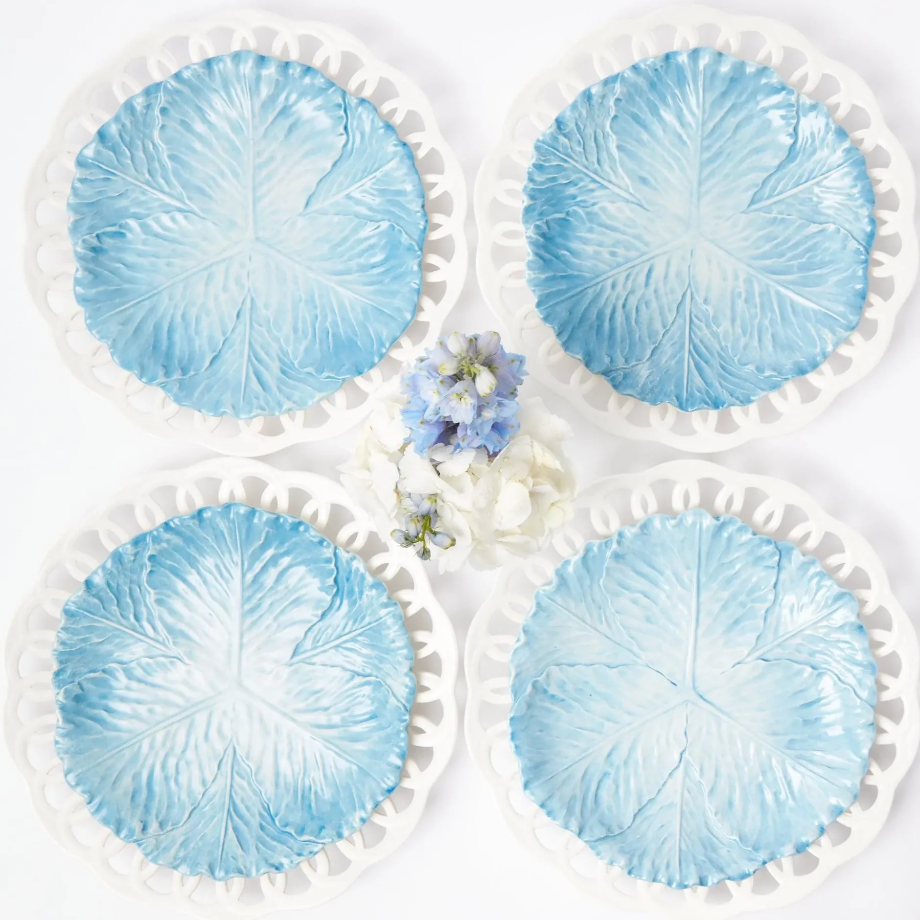 Mrs. Alice Serena Cabbage Dinner Plate (Set Of 4)