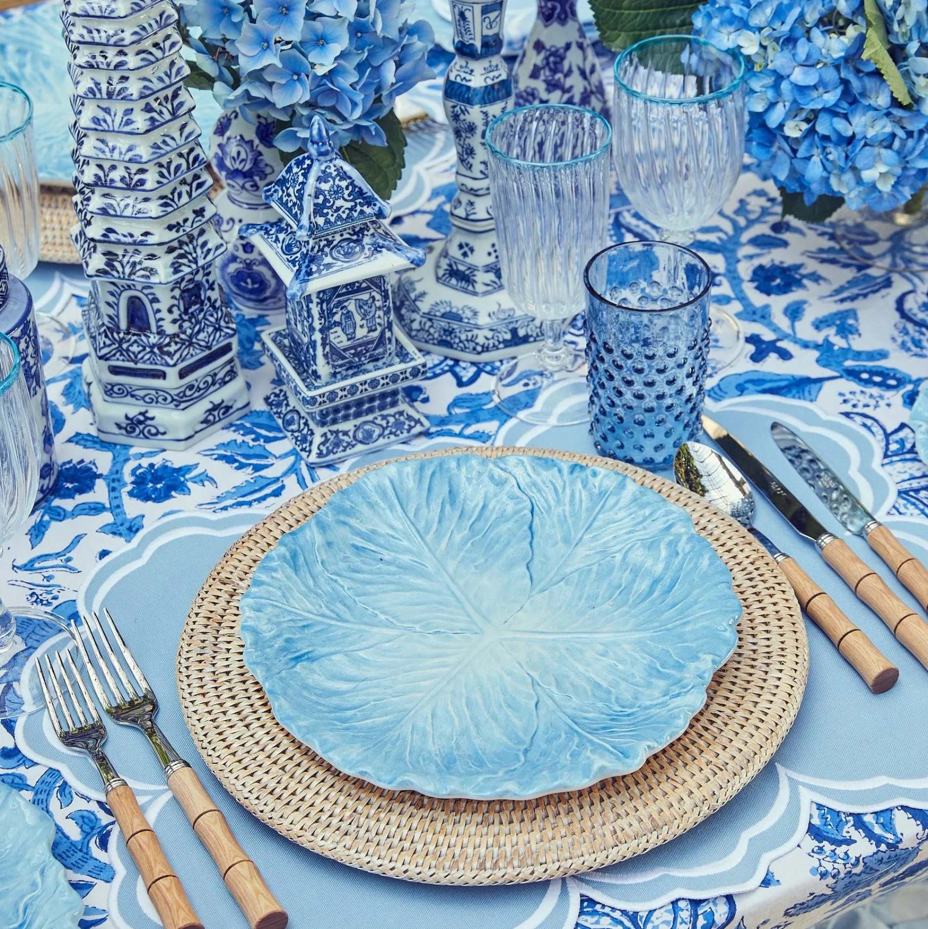 Mrs. Alice Serena Cabbage Dinner Plate (Set Of 4)