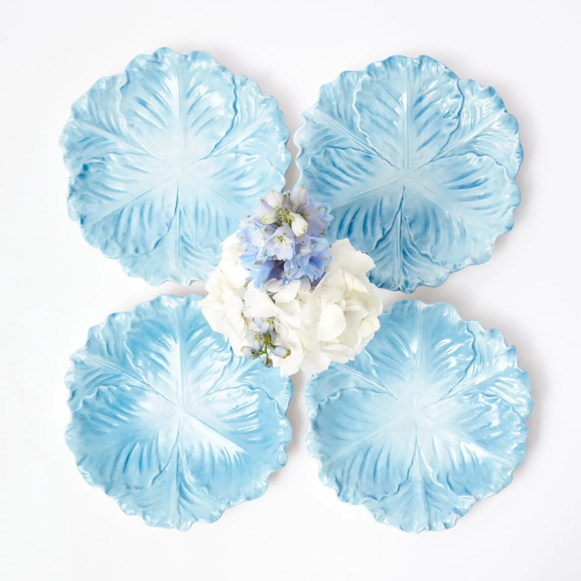 Sale Mrs. Alice Serena Cabbage Starter Plate (Set Of 4)