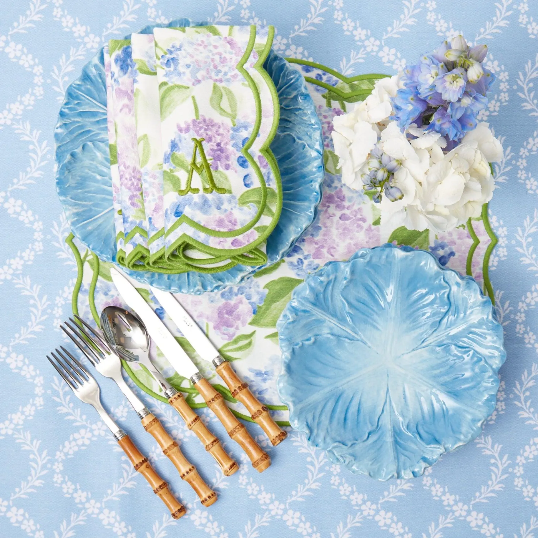 Sale Mrs. Alice Serena Cabbage Starter Plate (Set Of 4)