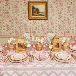Sale Mrs. Alice Serena Pink Leopard Napkins (Set Of 4)