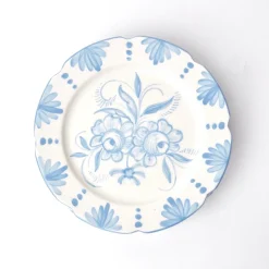 Best Mrs. Alice Seville Blue Gardenia Dinner Plate