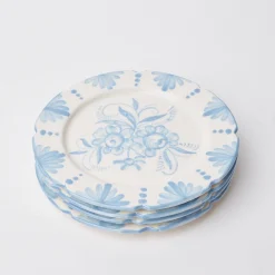 Best Mrs. Alice Seville Blue Gardenia Dinner Plate