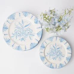 Discount Mrs. Alice Seville Blue Gardenia Starter Plate