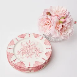 Clearance Mrs. Alice Seville Pink Gardenia Dinner Plate