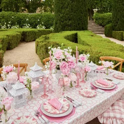 Clearance Mrs. Alice Seville Pink Gardenia Dinner Plate