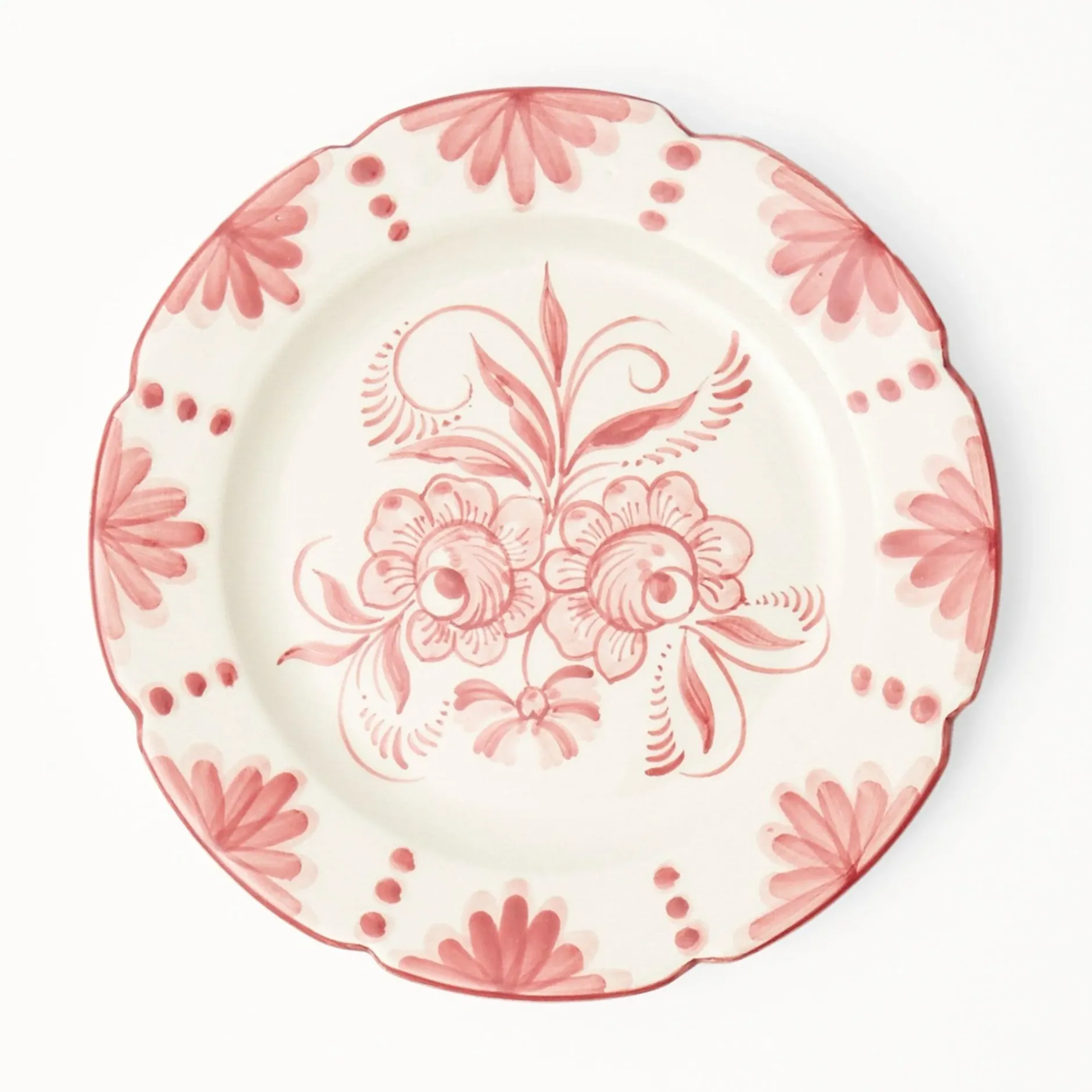 Online Mrs. Alice Seville Pink Gardenia Dinner Plate