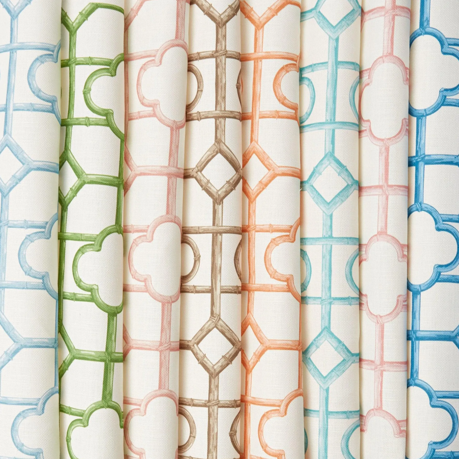 Hot Mrs. Alice Shaded Bamboo Fabric