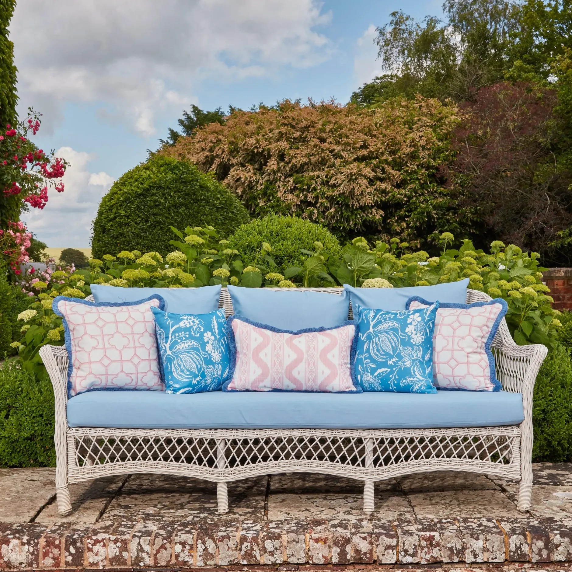 Hot Mrs. Alice Shaded Bamboo Fabric