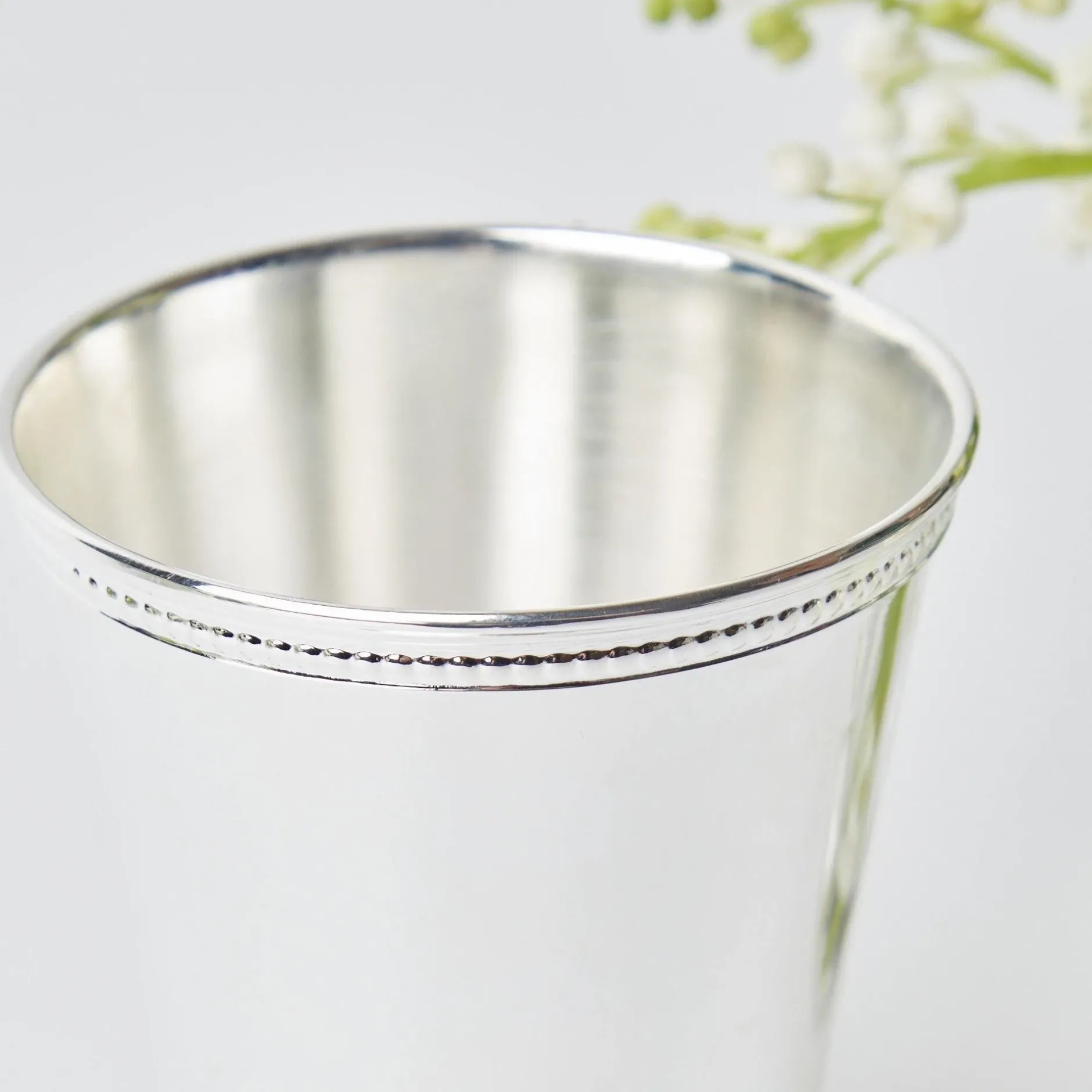 Clearance Mrs. Alice Silver Mint Julep Cups (Pair)