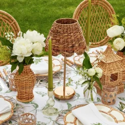 Sale Mrs. Alice Small Eden Green Candle Holders (Pair)