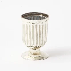 Online Mrs. Alice Small Mercury Fluted Vase (Pair)