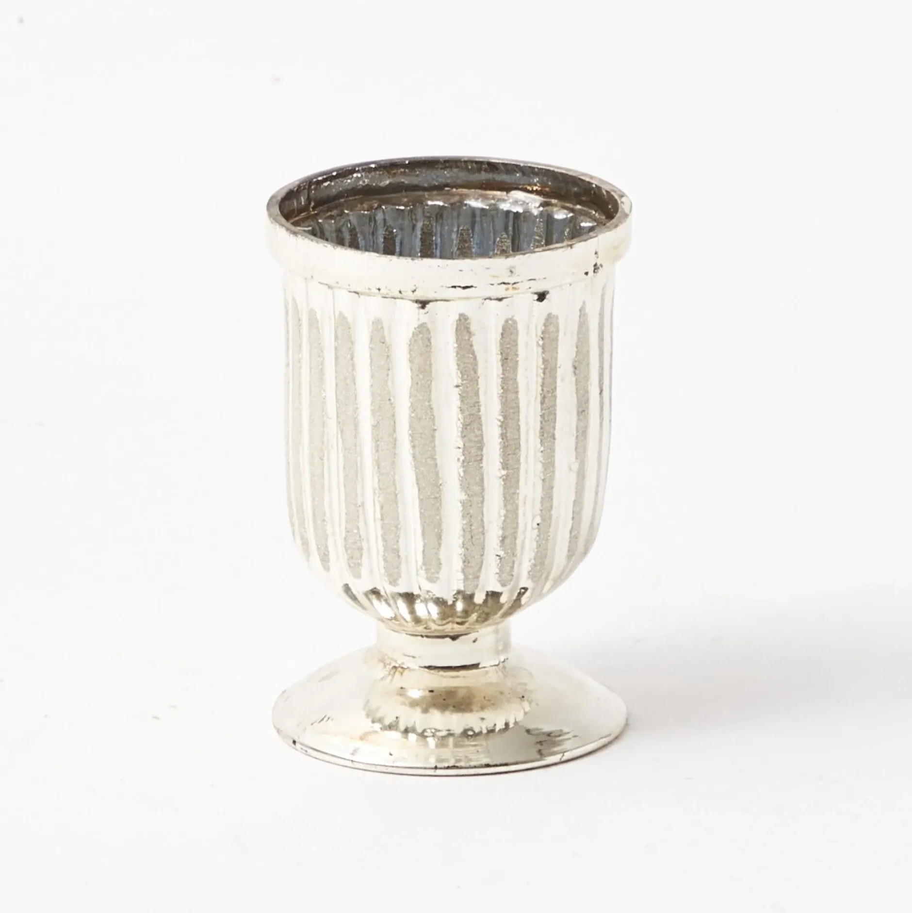 Online Mrs. Alice Small Mercury Fluted Vase (Pair)