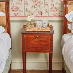 Hot Mrs. Alice Small Scalloped Rattan Tray