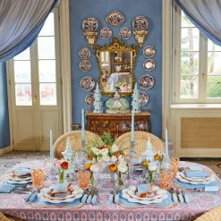 New Mrs. Alice Soft Blue Candles (Set Of 8)