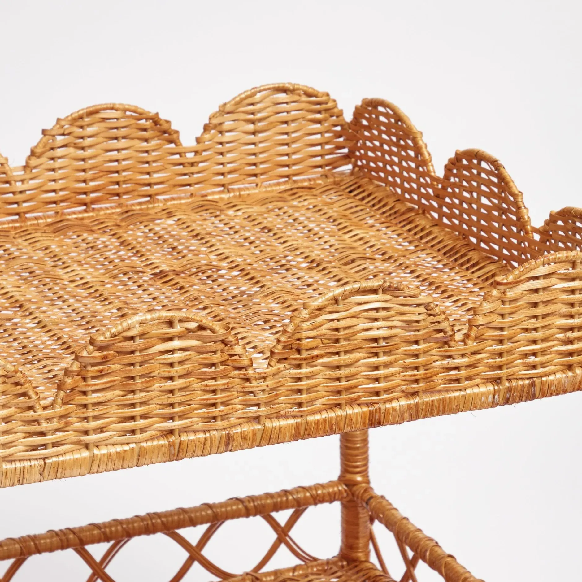 Sale Mrs. Alice Sophia Rattan Side Table