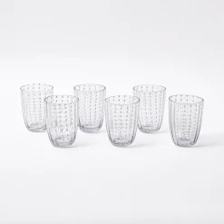 Online Mrs. Alice Speckle Water Glasses (Set Of 6)