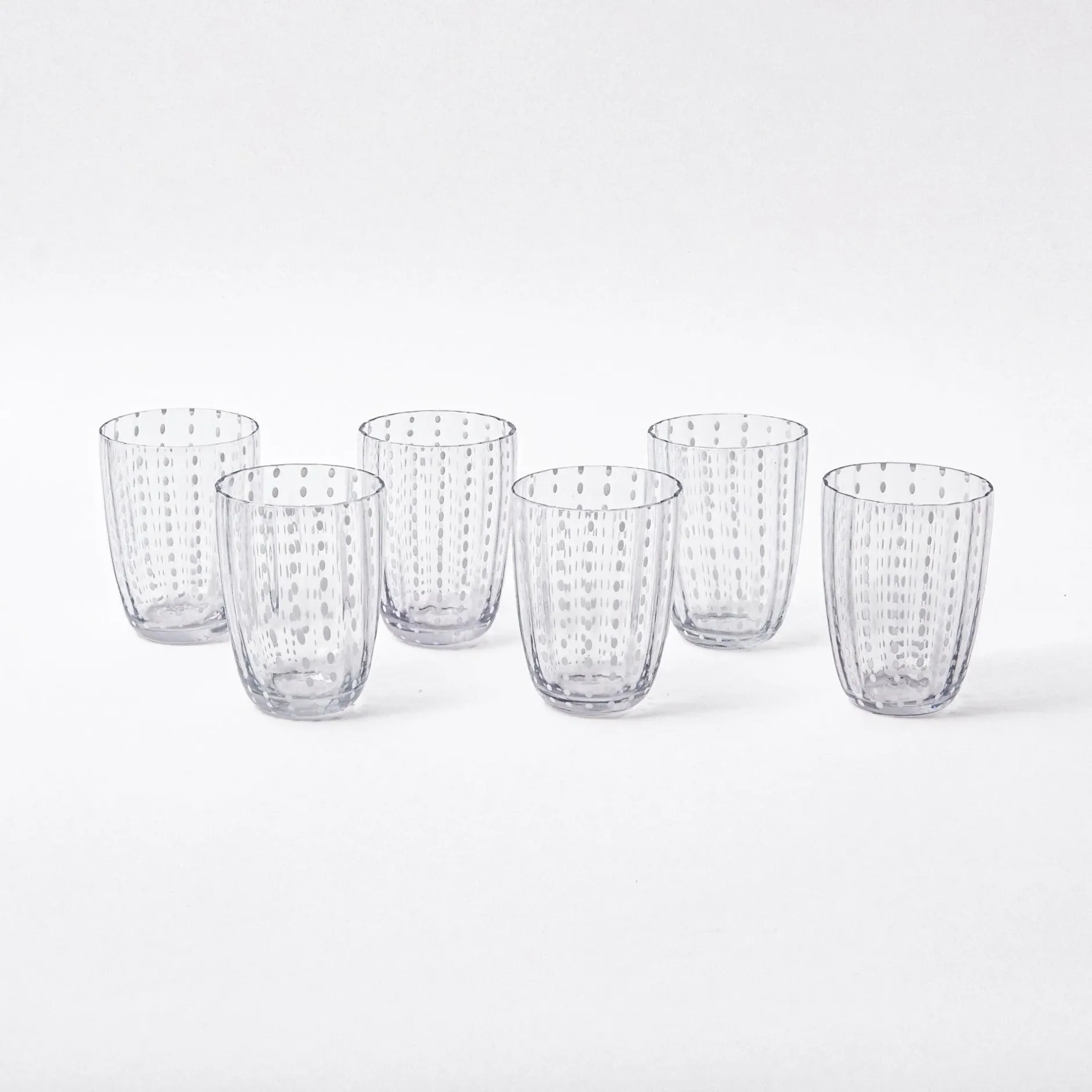 Online Mrs. Alice Speckle Water Glasses (Set Of 6)