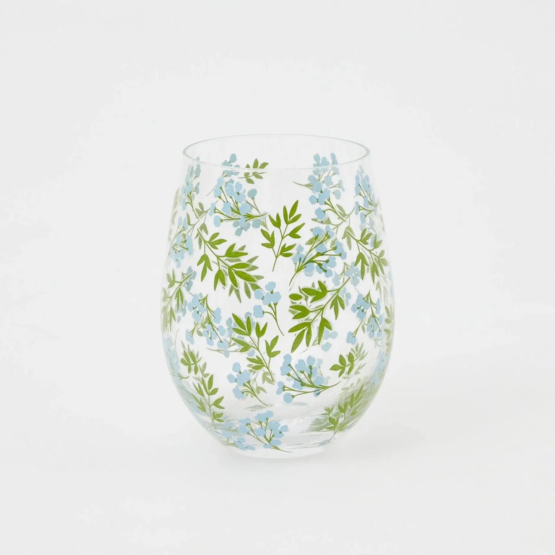 Outlet Mrs. Alice Spring Floral Glasses (Set Of 4)