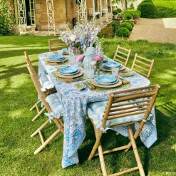 Online Mrs. Alice Sylvie Green Embroidered Placemats & Napkins (Set Of 4)