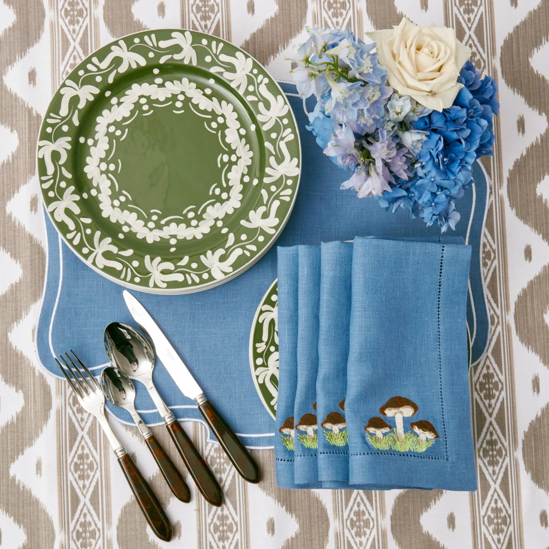 New Mrs. Alice Tortoiseshell Cutlery Set (4 Piece)