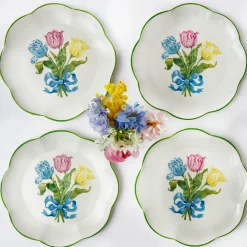 Discount Mrs. Alice Tulip Dinner Plate (Set Of 4)